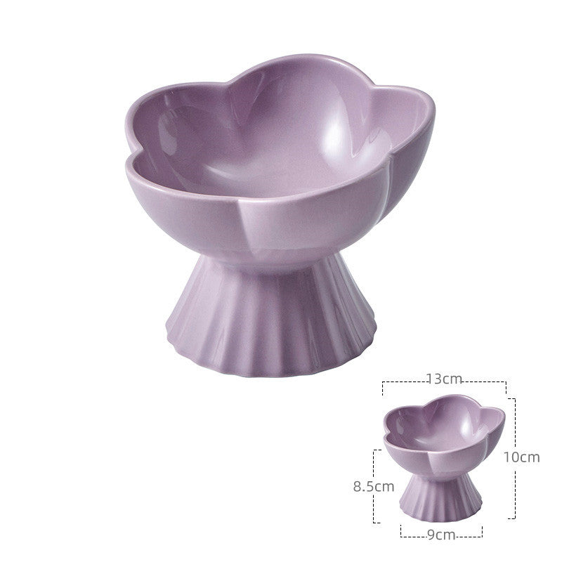 gamelle pour chat en forme de fleur