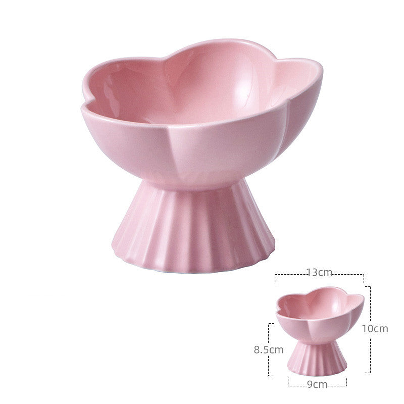 gamelle pour chat en forme de fleur